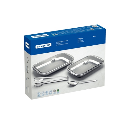 [086-10150] JUEGO P/SERVIR TRAMONTINA 64310/150 COSMOS 4 PZS