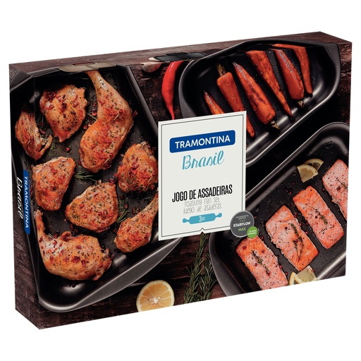 [086-69978] JUEGO DE ASADERAS TRAMONTINA 20099/020 BRASIL 3PZS