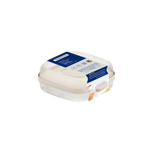 [086-37316] CONTENEDOR TRAMONTINA 25469/030 MIX COLOR 1300ML 12 PZS ALGODON