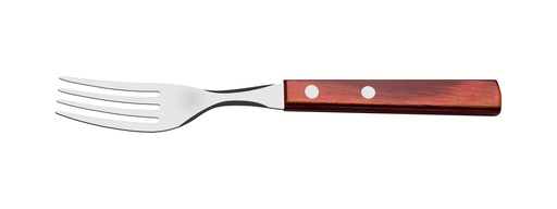 [086-23529] TENEDOR PARA POSTRE TRAMONTINA 21105/470  POLYWOOD 60PZS ROJO