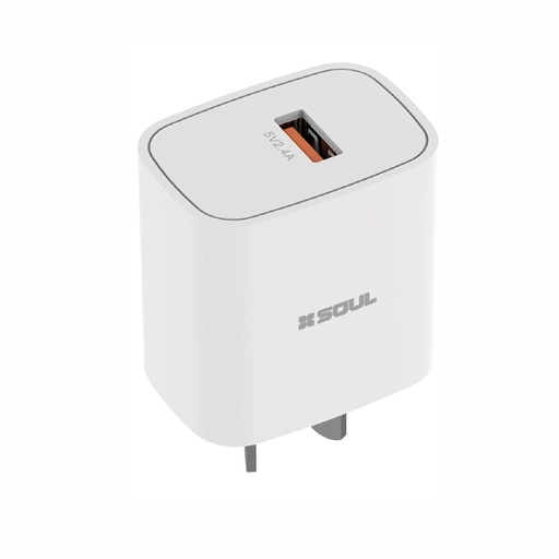 [164-74258] CARGADOR USB SOUL CLASSIC CVJ-XUSB1T 2.4A TIPO C