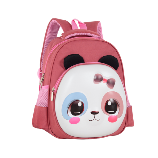 [199-36649] MOCHILA INFANTIL TRENDY 53664 13" CORAL PANDA