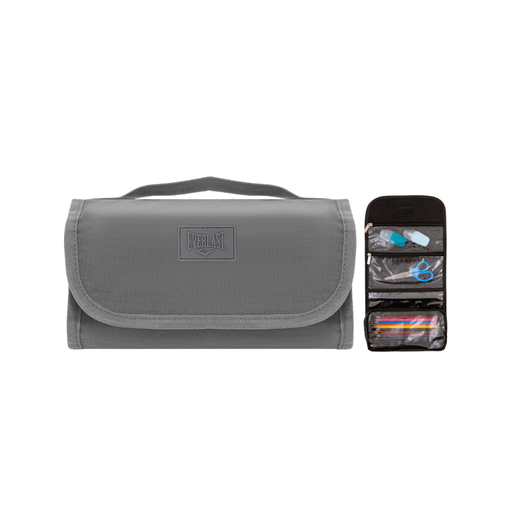[200-02289] CARTUCHERA EVERLAST 30228 GRIS ORGANIZADOR INTERNO