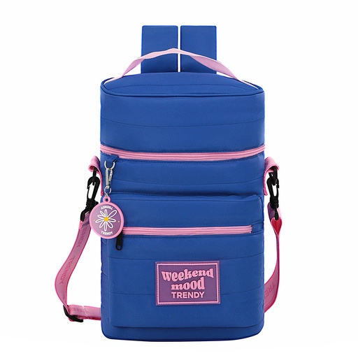 [199-84779] BOLSO MATERO TRENDY 18477 AZUL