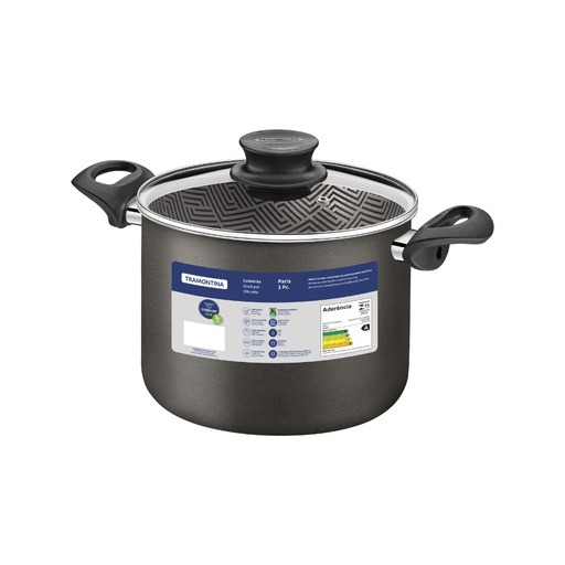 [086-98453] OLLA TRAMONTINA 28530/622 PARIS 22CM