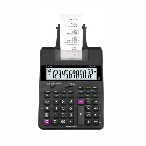 [053-01100] CALCULADORA CASIO HR-100RC NEGRO